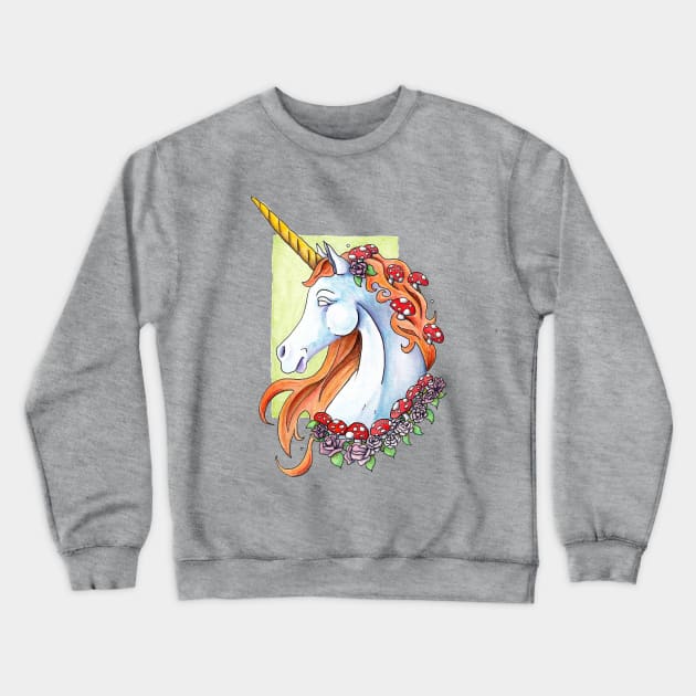 Unicorn Crewneck Sweatshirt by Reel Fun Studios